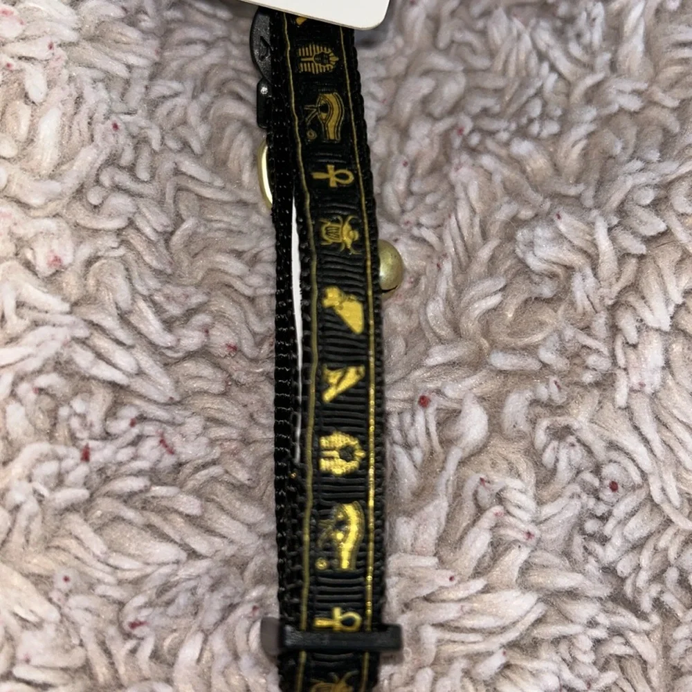 Whisker City Gold Egyptian Easy Release Adult OR Kitten Collar